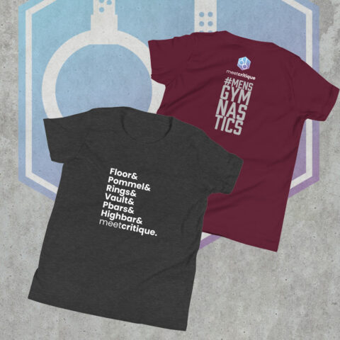 SIX ANDs youth tee - mens gymnastics